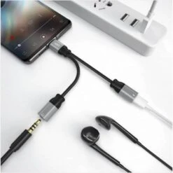 Adaptateur Type C / Jack + Type C Femelle 5 Adaptateur Type C / Jack + Type C Femelle -Phone case Sales adaptateur type c jack type c femelle 2