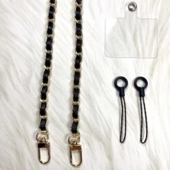 Bijoux De Téléphone Chaine Noir Et Or -Phone case Sales bijoux de telephone chaine noir et or 4