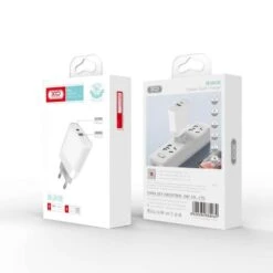 Chargeur Rapide De 18W: 1x USB-C 1x USB