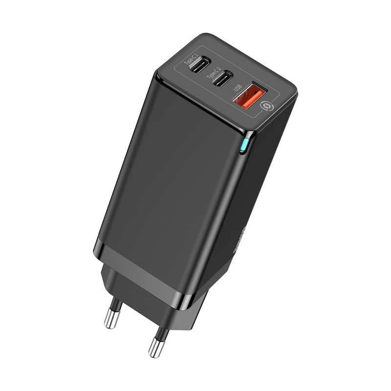 Chargeur Rapide Et Puissant De 65W 2x USB-C 1x USB 1 Chargeur Rapide Et Puissant De 65W 2x USB-C 1x USB