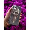 Coque Black Skull En Gel Pour IPhone 15 Pro