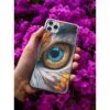 Coque Blue Eyes En Gel Pour IPhone 15 Pro
