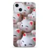 Coque Cat Manga En Gel Pour IPhone 15 Plus
