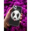 Coque Crazy Panda En Gel Pour IPhone 15 Pro Max