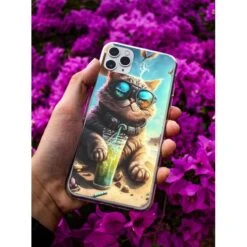 Coque Funny Cat En Gel Pour IPhone 15 Pro