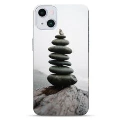 Coque Galets Zen En Gel Pour IPhone 15