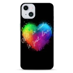 Coque Heart Colors En Gel Pour IPhone 15 Plus