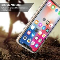 Coque Intégrale 360 Pour IPhone X/ XS Protection Avant Arrière -Phone case Sales coque integrale 360 pour iphone x xs protection avant arriere 4