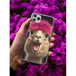 Coque Lama Funky En Gel Pour IPhone 15 Pro