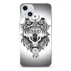 Coque Lion Tribal En Gel Pour IPhone 15