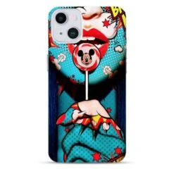 Coque Lollipop Mouse En Gel Pour IPhone 15 Plus