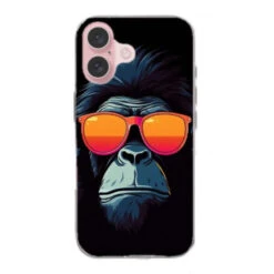 Coque Monk En Gel Pour IPhone 16+