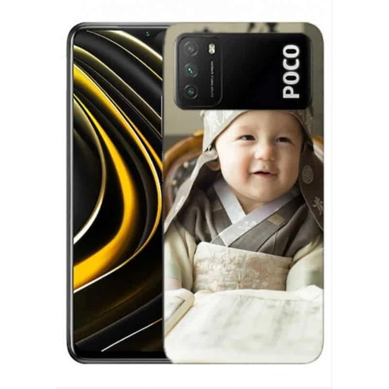 Coque Souple En Gel à Personnaliser Xiaomi Poco M3 1 Coque Souple En Gel à Personnaliser Xiaomi Poco M3