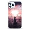Coque Sunset Cat En Gel Pour IPhone 15 Pro