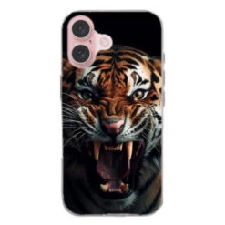 Coque Tigre En Gel Pour IPhone 16+