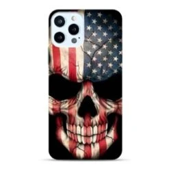Coque Us Skull En Gel Pour IPhone 15 Pro Max