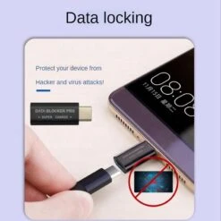 DATA BLOCKER Bloqueur De Données USB-C -Phone case Sales data blocker bloqueur de donnees usb c 5