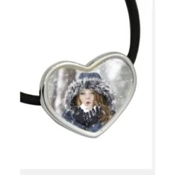 Elastique Cœur Personnalisé Pour Cheveux