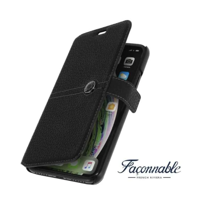 Etui FACONNABLE Noir Pour IPhone X / XS 2 Etui FACONNABLE Noir Pour IPhone X / XS – Image 2