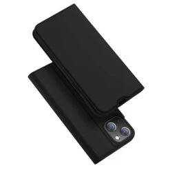 Etui Portefeuille Noir Pour IPhone 13
