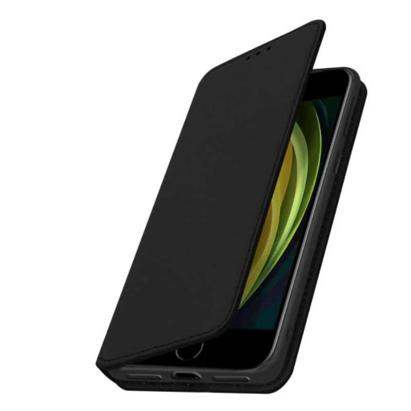 Etui Portefeuille Noir Pour IPhone 5 Et 5S 4 Etui Portefeuille Noir Pour IPhone 5 Et 5S – Image 4