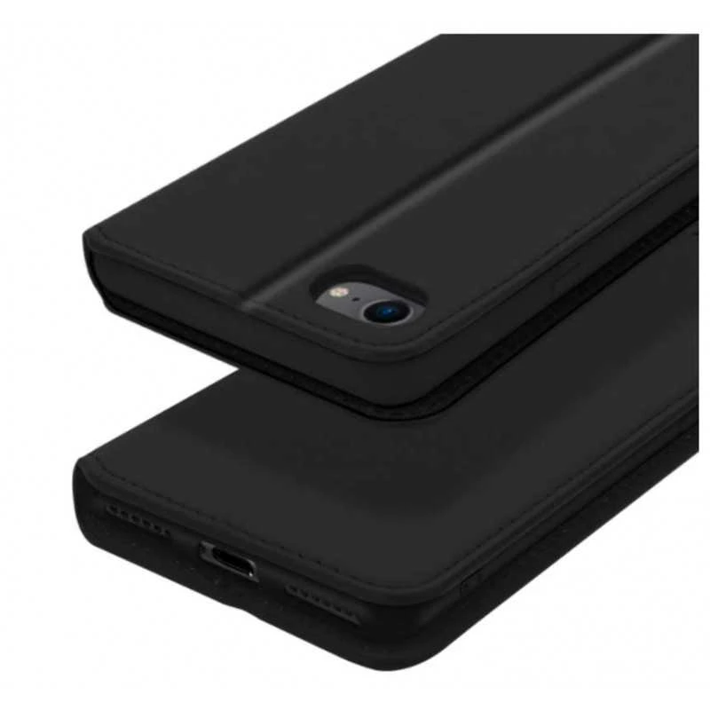 Etui Portefeuille Noir Pour IPhone 6+/ 6+S 2 Etui Portefeuille Noir Pour IPhone 6+/ 6+S – Image 2