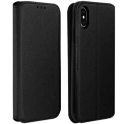 Etui Portefeuille Noir Pour IPhone XS MAX