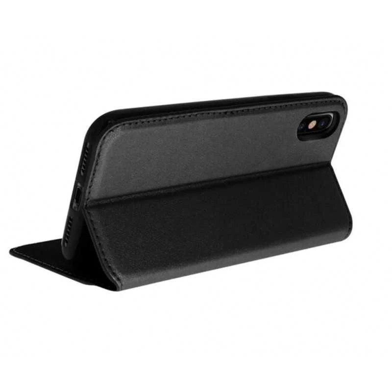 Etui Portefeuille Noir Pour IPhone XS MAX 5 Etui Portefeuille Noir Pour IPhone XS MAX – Image 5