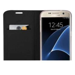 Etui Portefeuille Noir Pour Samsung S7 -Phone case Sales etui portefeuille noir pour samsung s7 2