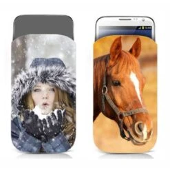 Pochette Personnalisée Recto / Verso Pour Smartphone