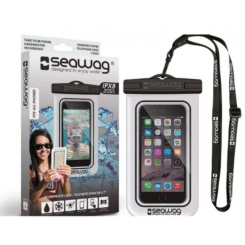 Pochette SEAWAG Waterproof Noir/blanc Universelle Pour Smartphone 1 Pochette SEAWAG Waterproof Noir/blanc Universelle Pour Smartphone